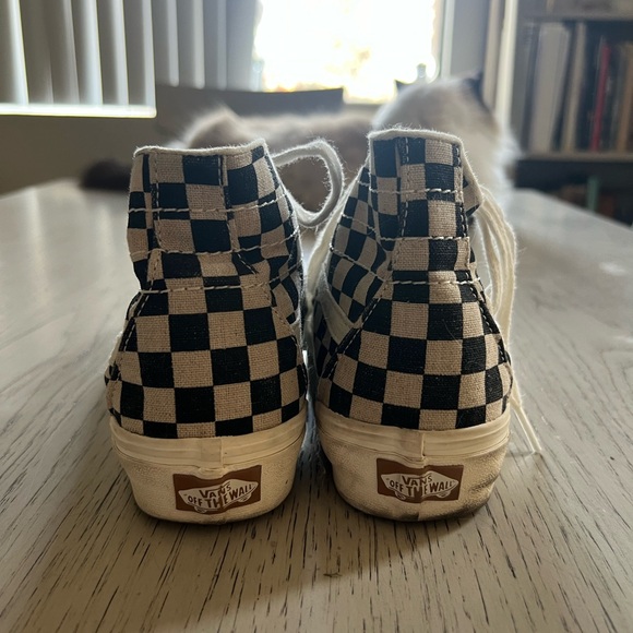 Vans Checkerboard High-Top Sneakers - Picture 4 of 6